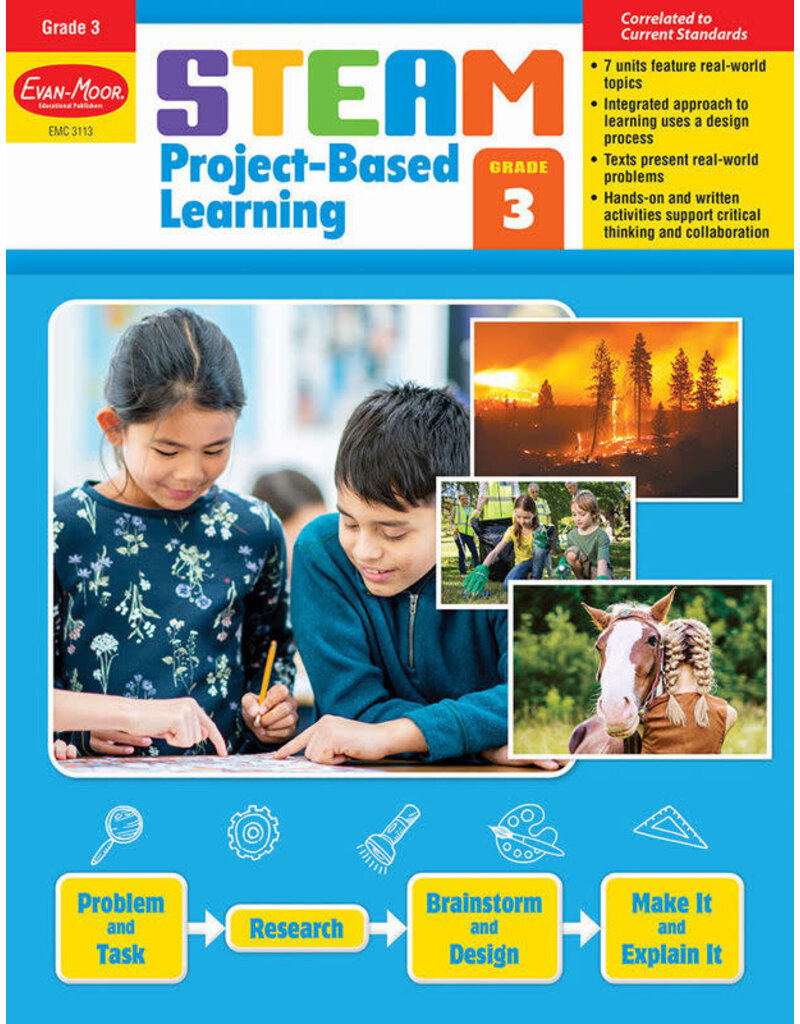*STEAM Project-Based Learning, Grade 3 - Teacher's Resource, Print