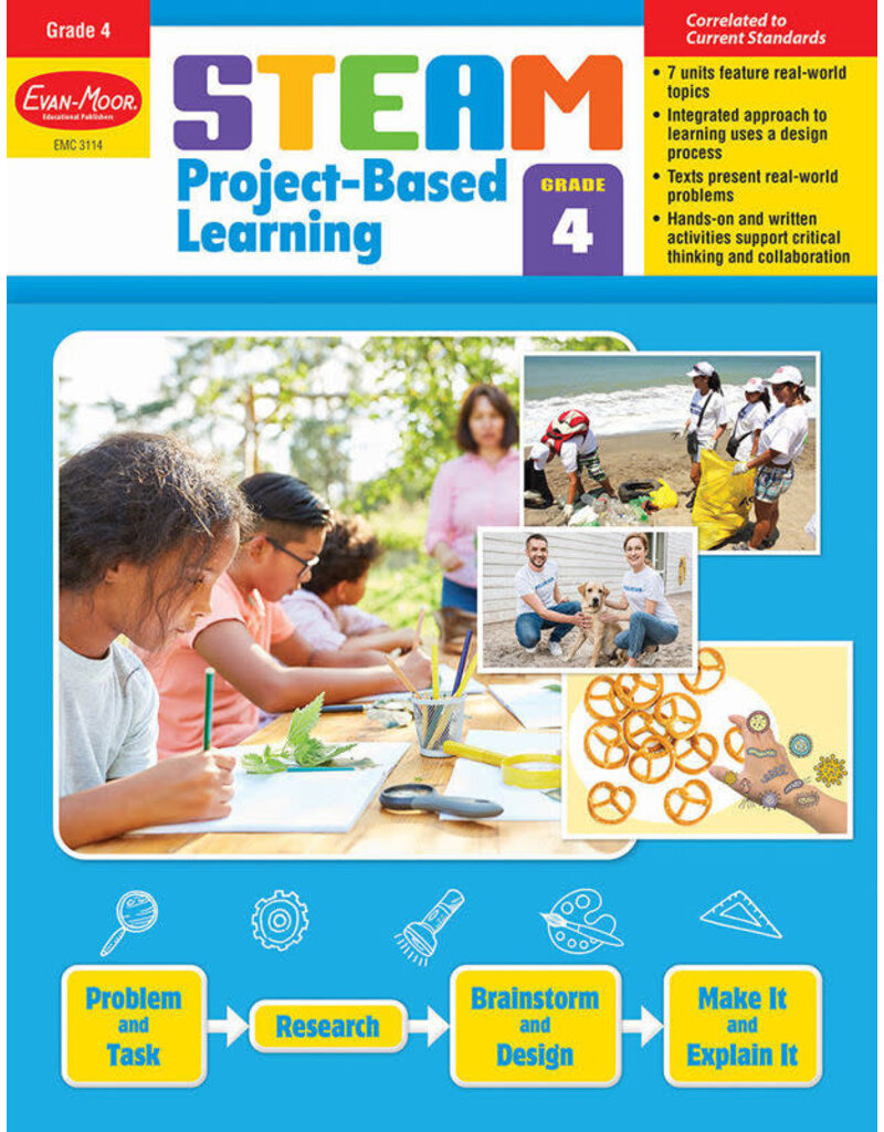 *STEAM Project-Based Learning, Grade 4 - Teacher's Resource, Print