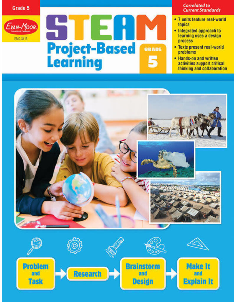 *STEAM Project-Based Learning, Grade 5 - Teacher's Resource, Print