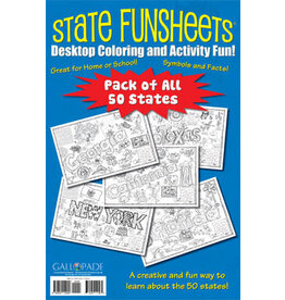 State Symbols & Facts FunSheets-50 State Pack