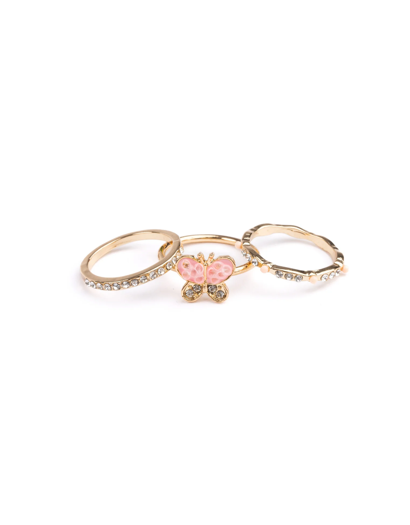 Boutique Chic Butterfly Garden Rings