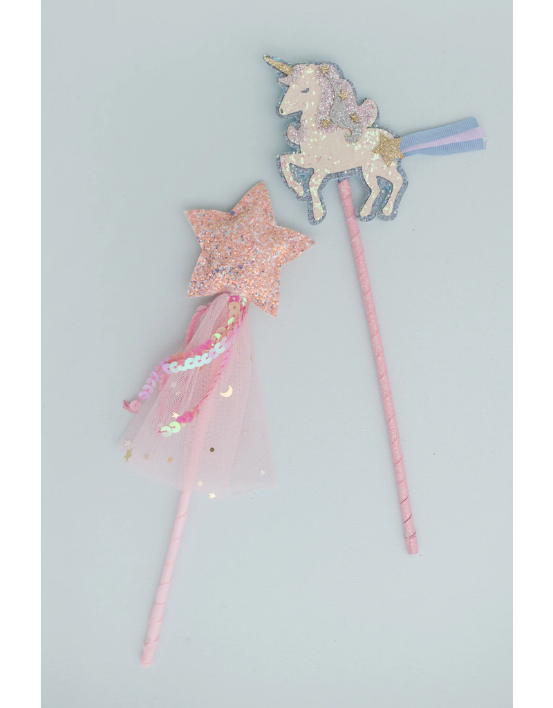 Boutique Unicorn Star Wands, Assorted