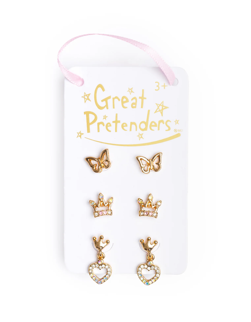 Boutique Royal Crown Studded Earrings