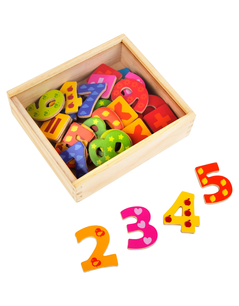 Colorful Magnetic Numbers