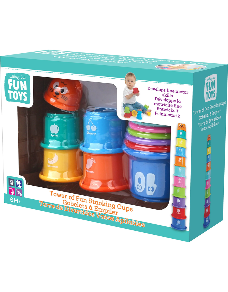 Tower of Fun Stacking Cups