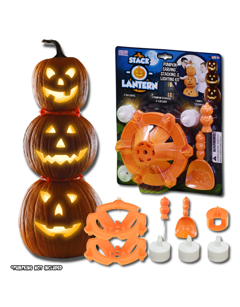 The Stack-O-Lantern Pumpkin Stacking Kit