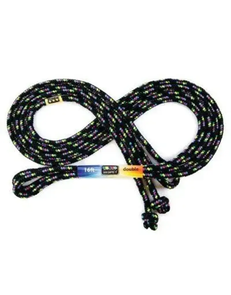 Just Jump It 16' Jump Rope - Double Dutch Jump Rope - Assorted Confetti Colors