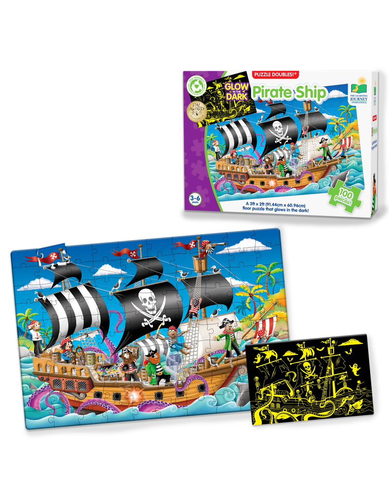 Puzzle Doubles! Glow in the Dark - Pirate Ship