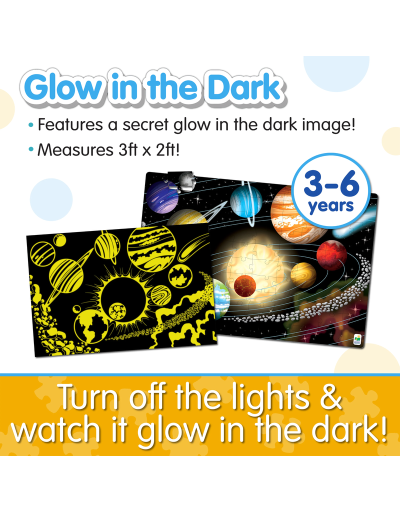 Puzzle Doubles! Glow in the Dark - Space