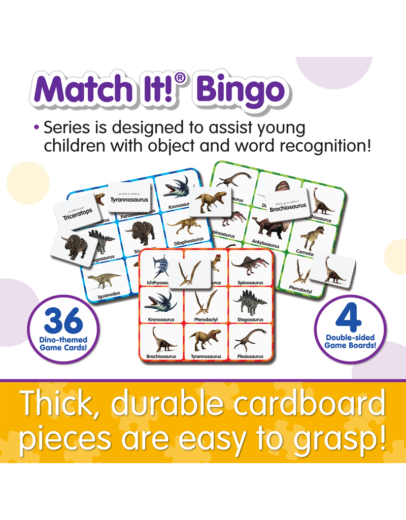 Match It! Dinosaur Bingo