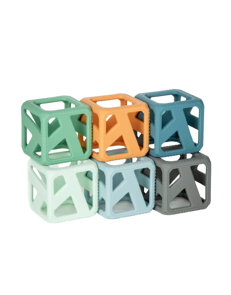 Stack N Chew - Mini Cubes - Earthy