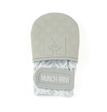 Munch Minis - Teething & Anti-scratch mitts - Grey Geo