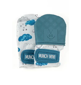 Munch Minis - Teething & Anti-scratch mitts - Clouds