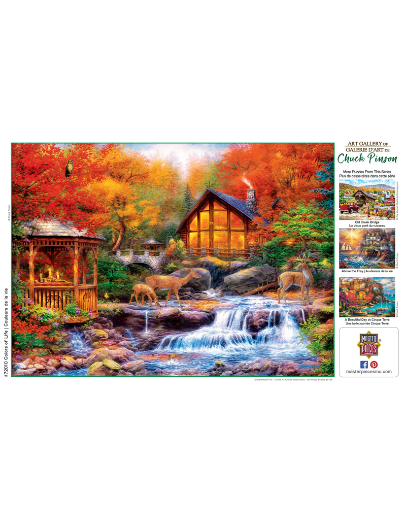 Art Gallery - Colors of Life 1000 Piece Jigsaw Puzzle