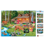 Family Time - Creekside Gathering 400 Piece Jigsaw Puzzle