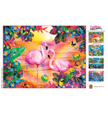 Tropics - Pretty in Pink 300 Piece EZ Grip Jigsaw Puzzle