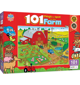 101 Things to Spot on a Farm - 101 Piece Jigsaw Puzzle