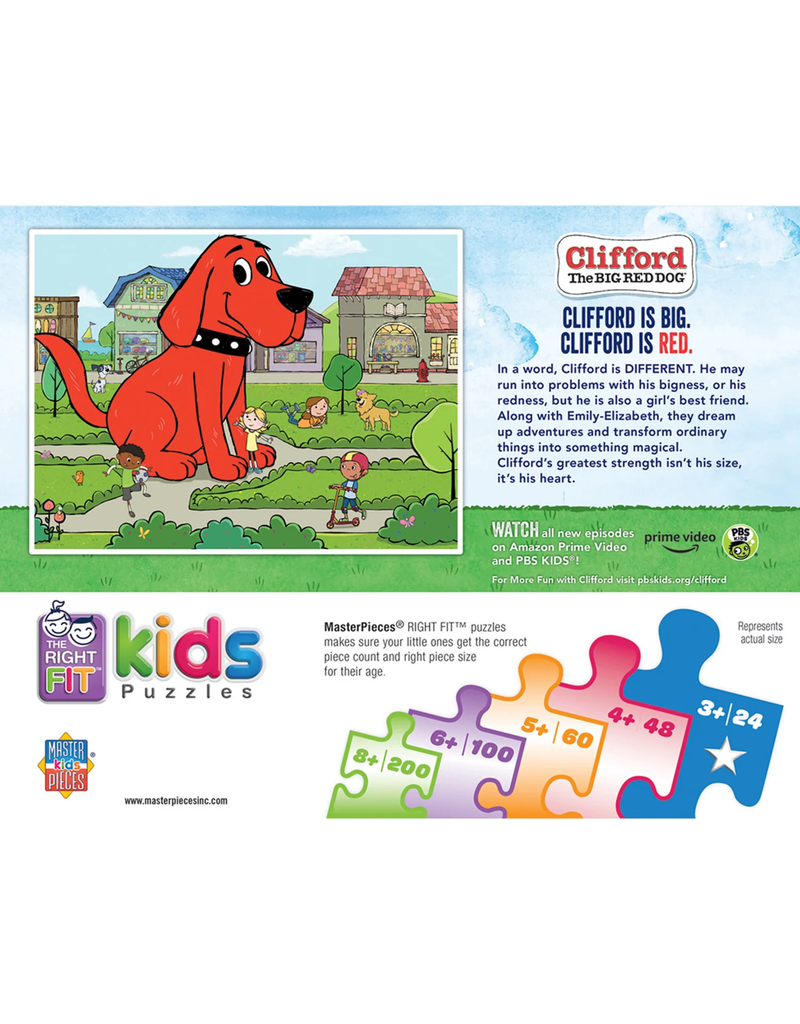 Clifford - Town Square 24 Piece Jigsaw Puzzle