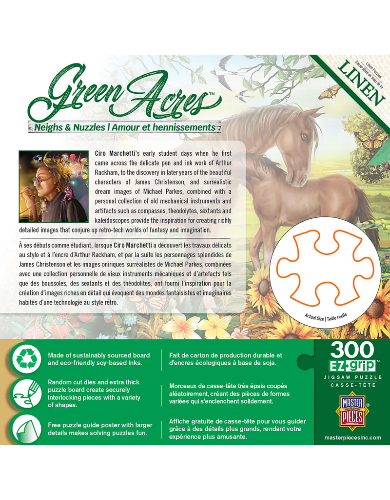 Green Acres - Neighs & Nuzzles 300 Piece EZ Grip Jigsaw Puzzle