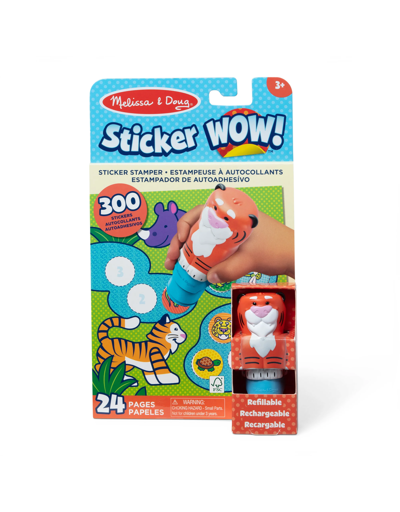 Sticker WOW!® Activity Pad & Sticker Stamper - Tiger