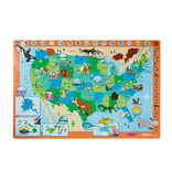 National Parks U.S.A. Map Floor Puzzle – 45 Pieces