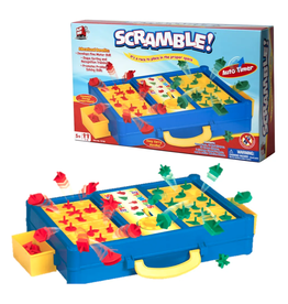Scramble - Shape Sorting Board Game with A Twist!