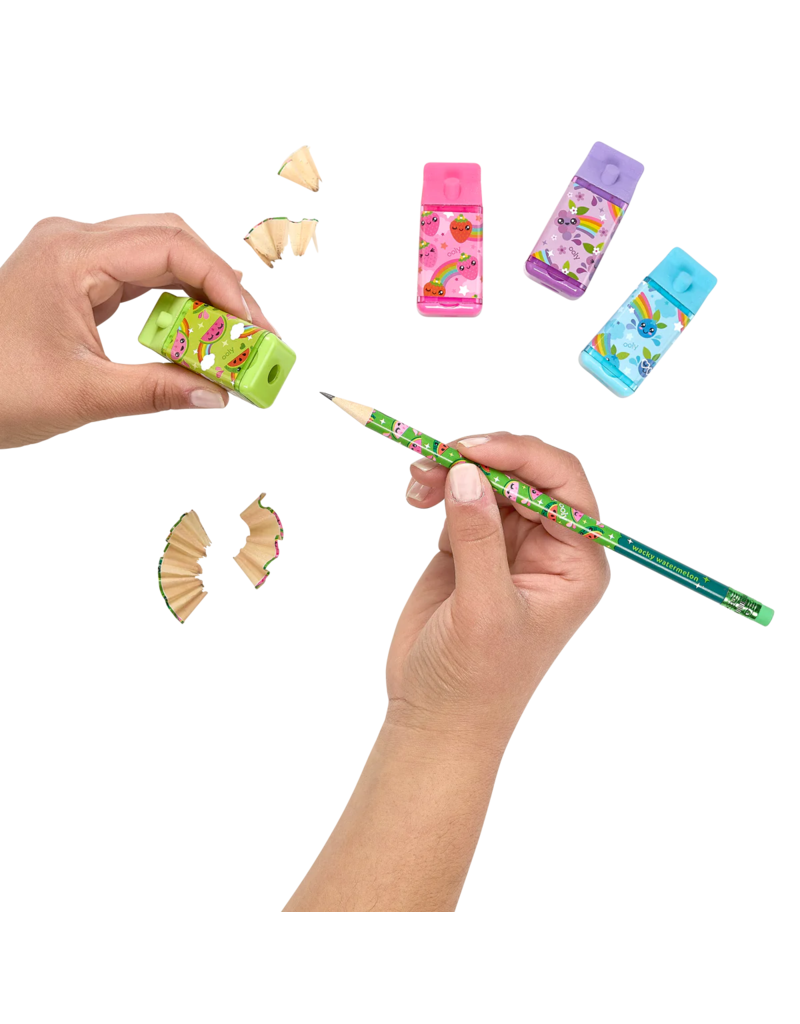 Lil’ Juicy Box Scented Erasers + Sharpeners (Assorted)