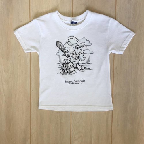 MAGIC T-SHIRTS PIRATE COLOR CHANGING TEE MAGIC T-SHIRTS PIRATE COLOR CHANGING TEE