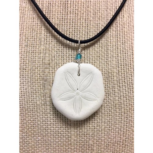BEACH JEWELRY DESIGNS SEA BISCUIT NECKLACE BEACH JEWELRY DESIGNS SEA BISCUIT NECKLACE