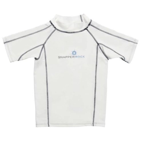 SNAPPER ROCK WHITE S/S RASHGUARD SNAPPER ROCK WHITE S/S RASHGUARD