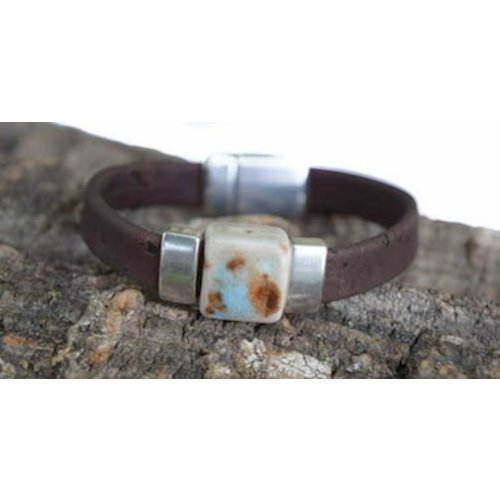 CORK TREE DESIGNS CARIBBEAN CRUISE CORK BRACELET CORK TREE DESIGNS CARIBBEAN CRUISE CORK BRACELET