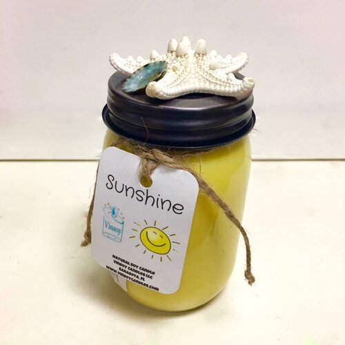 VINSOY CANDLES SUNSHINE HANDMADE CANDLE VINSOY CANDLES SUNSHINE HANDMADE CANDLE