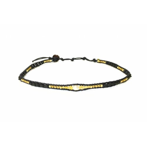LOTUS AND LUNA "NO GRIT NO PEARL" CHOKER / BRACELET LOTUS AND LUNA "NO GRIT NO PEARL" CHOKER / BRACELET