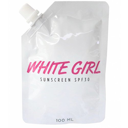 WHITE GIRL WHITE GIRL SUNSCREEN WHITE GIRL WHITE GIRL SUNSCREEN