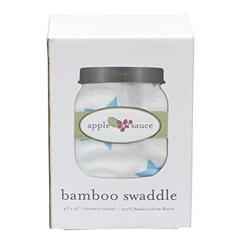 APPLESAUCE BAMBOO SWADDLE BLANKET APPLESAUCE BAMBOO SWADDLE BLANKET