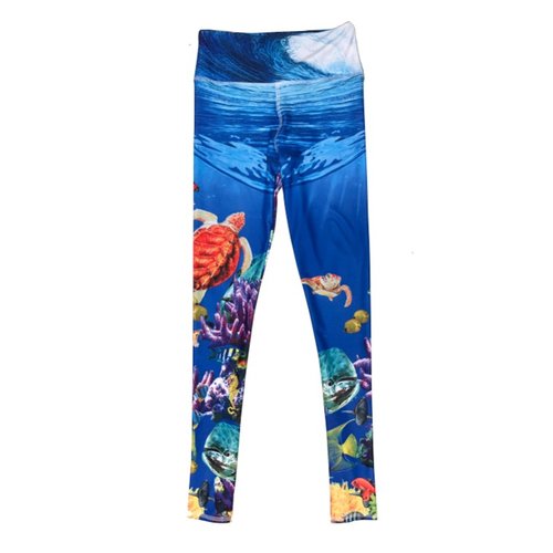 SPORT COUTURE CORAL REEF LEGGINGS SPORT COUTURE CORAL REEF LEGGINGS