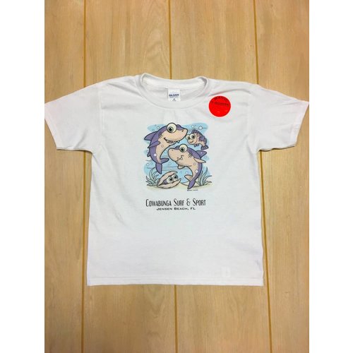MAGIC T-SHIRTS SHARKS COLOR CHANGING TEE MAGIC T-SHIRTS SHARKS COLOR CHANGING TEE