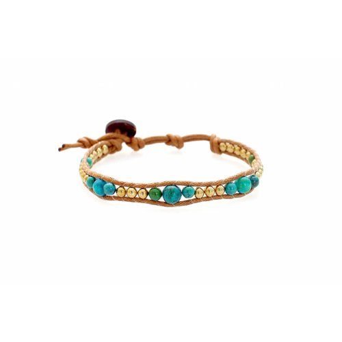 LOTUS AND LUNA “AIR DRY” WRAP BRACELET LOTUS AND LUNA “AIR DRY” WRAP BRACELET
