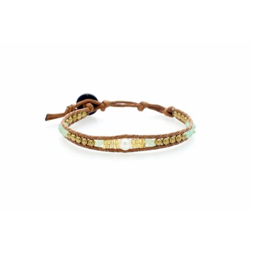 LOTUS AND LUNA "MERMAID'S PEARL" WRAP BRACELET LOTUS AND LUNA "MERMAID'S PEARL" WRAP BRACELET
