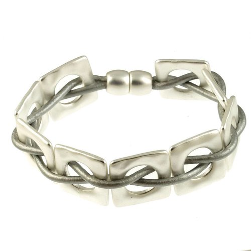 ORIGIN JEWELRY METALLIC SQUARES BRACELET ORIGIN JEWELRY METALLIC SQUARES BRACELET