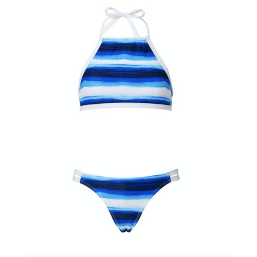 SNAPPER ROCK OMBRE STRIPE HALTER BIKINI SNAPPER ROCK OMBRE STRIPE HALTER BIKINI