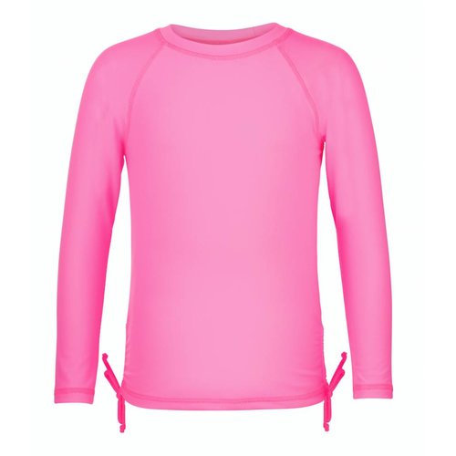 SNAPPER ROCK GIRLS PINK RASH TOP SNAPPER ROCK GIRLS PINK RASH TOP