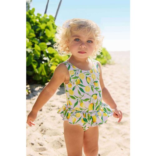 SNAPPER ROCK LEMON PRINT SWIMSUIT SNAPPER ROCK LEMON PRINT SWIMSUIT