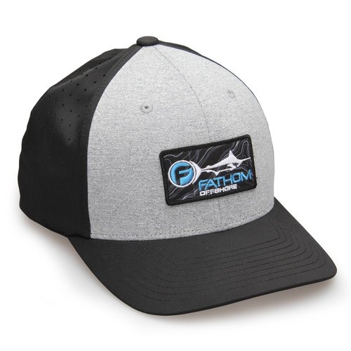 FATHOM OFFSHORE ECHO 4-WAY STRETCH PERFORMANCE HAT FATHOM OFFSHORE ECHO 4-WAY STRETCH PERFORMANCE HAT