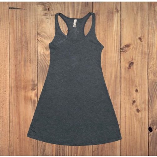 TRIBLEND RACERBACK TANK DRESS TRIBLEND RACERBACK TANK DRESS