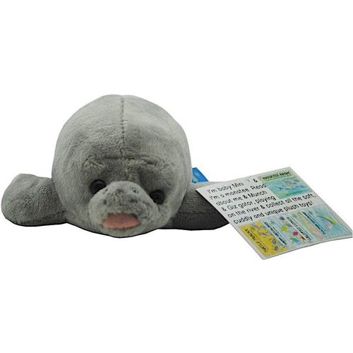 TOTALLY TURTLES USA MINI THE GREY MANATEE PLUSH TOY TOTALLY TURTLES USA MINI THE GREY MANATEE PLUSH TOY
