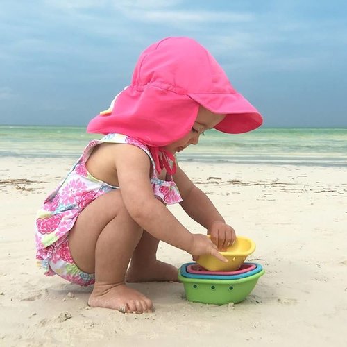 IPLAY FLAP SUN PROTECTION HAT, LIGHT PINK IPLAY FLAP SUN PROTECTION HAT, LIGHT PINK