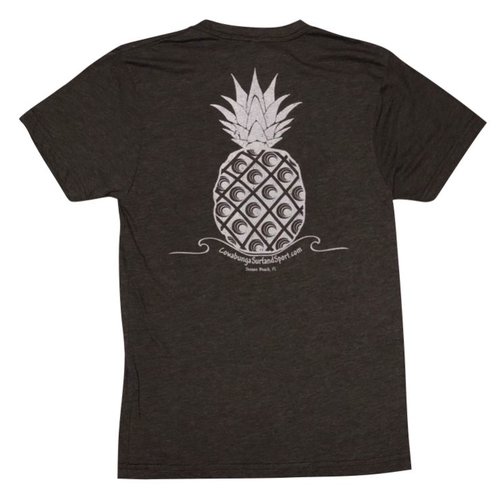 COWABUNGA PINEAPPLE S/S TEE, MACCHIATO COWABUNGA PINEAPPLE S/S TEE, MACCHIATO