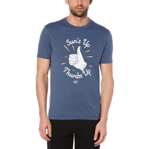 ORIGINAL PENGUIN SUN'S UP THUMBS UP TEE ORIGINAL PENGUIN SUN'S UP THUMBS UP TEE