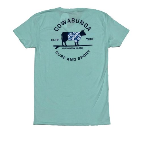 COWABUNGA SURF & TURF V-NECK COWABUNGA SURF & TURF V-NECK
